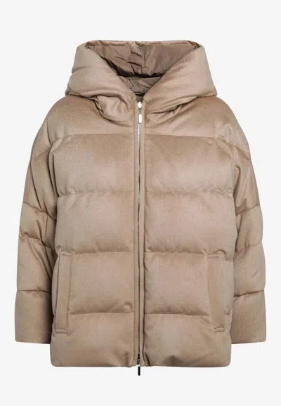 MAX MARA THE CUBE DESIDERIO REVERSIBLE DOWN JACKET
