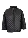 Max Mara The Cube Black Delfina Padded Reversible Cape In Black