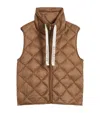 Max Mara The Cube Down Gillet In Neutral