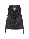 Max Mara The Cube Down Vest In Black