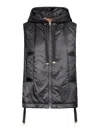 Max Mara The Cube Drop-proof Technical Canvas Vest In Black