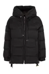 Max Mara The Cube Felice - Water-repellent Taffeta Down Jacket In Black