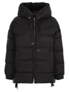 Max Mara The Cube Felice - Water-repellent Taffeta Down Jacket In Black