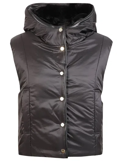 Max Mara The Cube Felix Gilet In Black