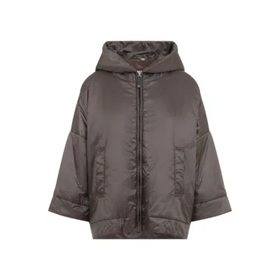 Max Mara The Cube Fiore Polyester Down Jacket In Nude & Neutrals