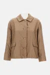 Max Mara The Cube Giacca Corta Creens In Brown