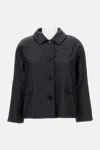 Max Mara The Cube Giacca Corta Creens In Black
