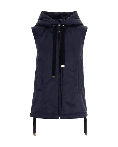 Max Mara The Cube Gilet Camelux Nero In Brown