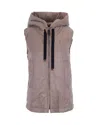 Max Mara The Cube Beige Solid Hood Jacket In Neutral