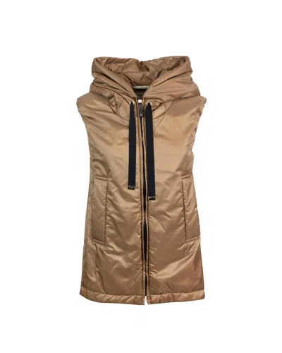Max Mara The Cube Giubbino Greengo Caramello In Brown