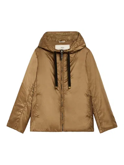 MAX MARA THE CUBE GIUBBINO GREENH CARAMEL