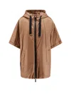 Max Mara The Cube Camel Greenci Down Jacket In Brown