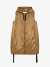 Max Mara The Cube Greengi Sleeveless Puffer Caramel In Brown