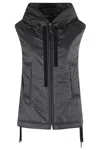 Max Mara The Cube Greengo Sleeveless Jacket In Black