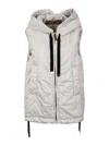 Max Mara The Cube Women The Cube Sleeveless Jacket With Cameluxe Padding In White