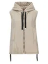 Max Mara The Cube Waterproof Vest Greengo In Neutral