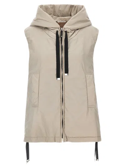 MAX MARA THE CUBE GREENGO GILET BEIGE