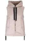 Max Mara The Cube Beige Gringo Down Jacket In Neutral
