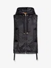 Max Mara The Cube Drop-proof Technical Canvas Vest In Black