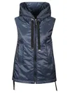 Max Mara The Cube Greengo Sleeveless Jacket In Blu