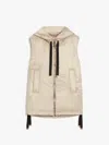 Max Mara The Cube Sleeveless Mini Puffer Vest For Women