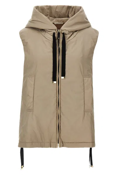 Max Mara The Cube 'greengo' Vest In Brown