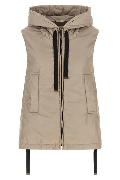 Max Mara The Cube 'greengo' Vest In Beige