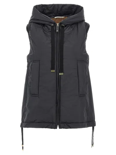 Max Mara The Cube Greengo Vest In Black