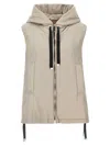 Max Mara The Cube Waterproof Vest Greengo In Neutral
