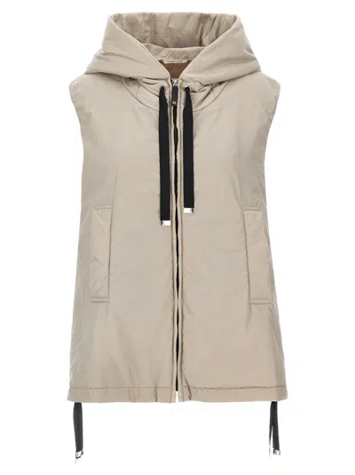 Max Mara The Cube Greengo Vest In Sand