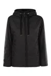 Max Mara The Cube Greenh Hooded Padded Jacket In Blue