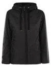 Max Mara The Cube Greenh Hooded Padded Jacket In Blue