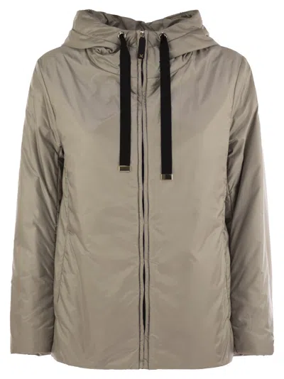 MAX MARA THE CUBE GREENH - DRIP-PROOF CANVAS TRAVEL JACKET