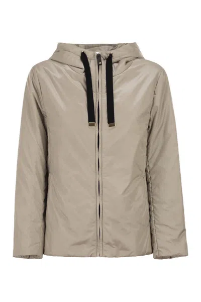 MAX MARA THE CUBE MAX MARA THE CUBE GREENH - DRIP-PROOF CANVAS TRAVEL JACKET