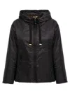 Max Mara The Cube Greenh Technical Fabric Jacket In Black