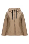 Max Mara The Cube Greenh Puffer Jackets Beige In Sand