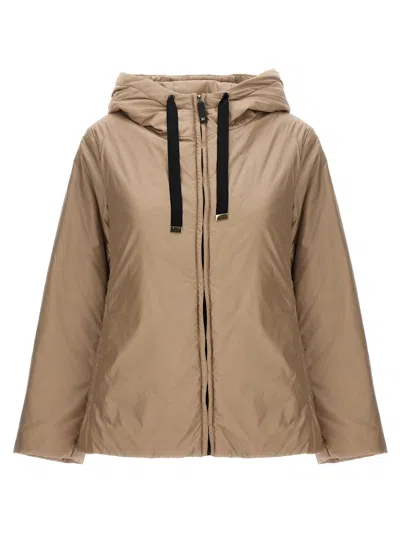 MAX MARA THE CUBE GREENH DOWN JACKET