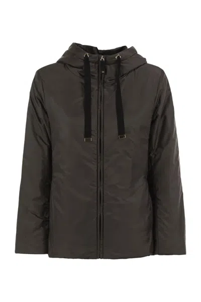 Max Mara The Cube Maxmara The Cube Greenh - Drip-proof Canvas Travel Jacket In Khaki