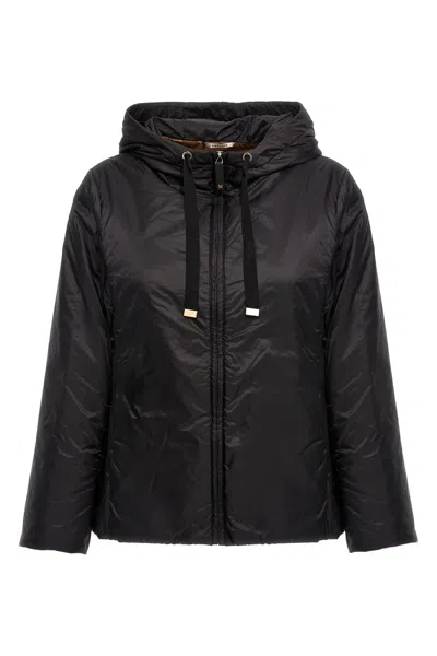 Max Mara The Cube 'greenh' Jacket In Black