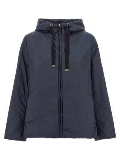 Max Mara The Cube Greenh Jacket In Blue