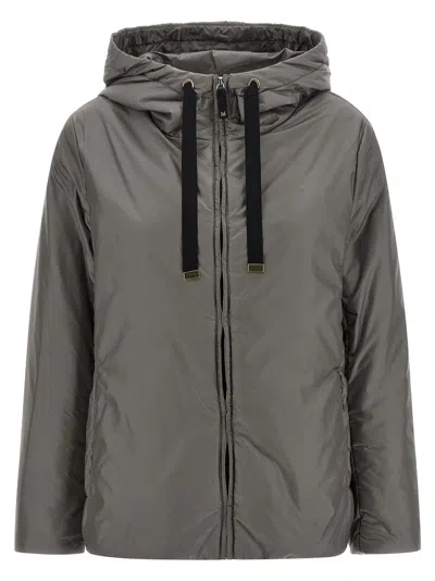 Max Mara The Cube Greenh Jacket In Gray