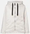 Max Mara Greenh Down Jacket In Ivory Anti-drop Fabric In White
