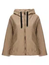 Max Mara The Cube Greenh Puffer Jackets Beige In Brown