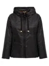 Max Mara The Cube Greenh Technical Fabric Jacket In Black