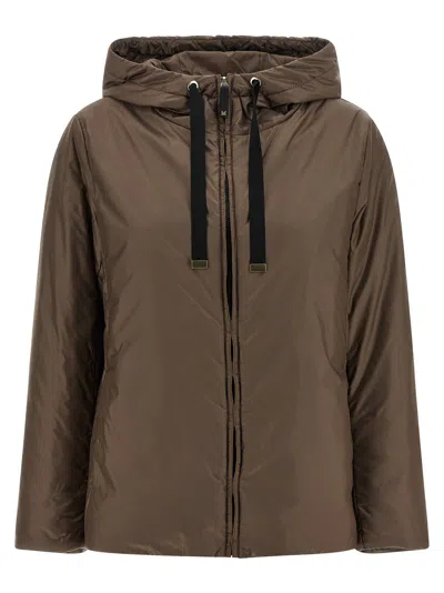 Max Mara The Cube Greenh Puffer Jackets Brown