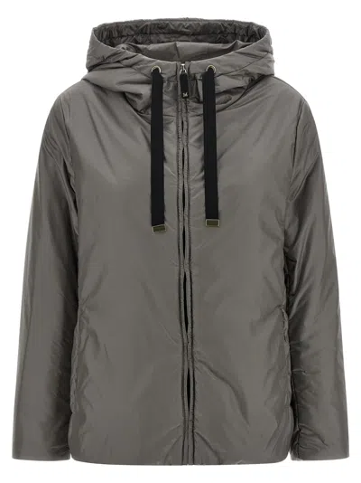 Max Mara The Cube Greenh Puffer Jackets Gray In Multi