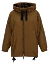 Max Mara The Cube Greenlo Puffer Jackets Brown In Brown