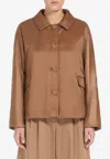 Max Mara The Cube Greens Padded Jacket In Caramel