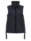 Max Mara The Cube Greenve Gilet Blue In Black