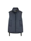 Max Mara The Cube Greenve Sleeveless Puffer Navy In Blue